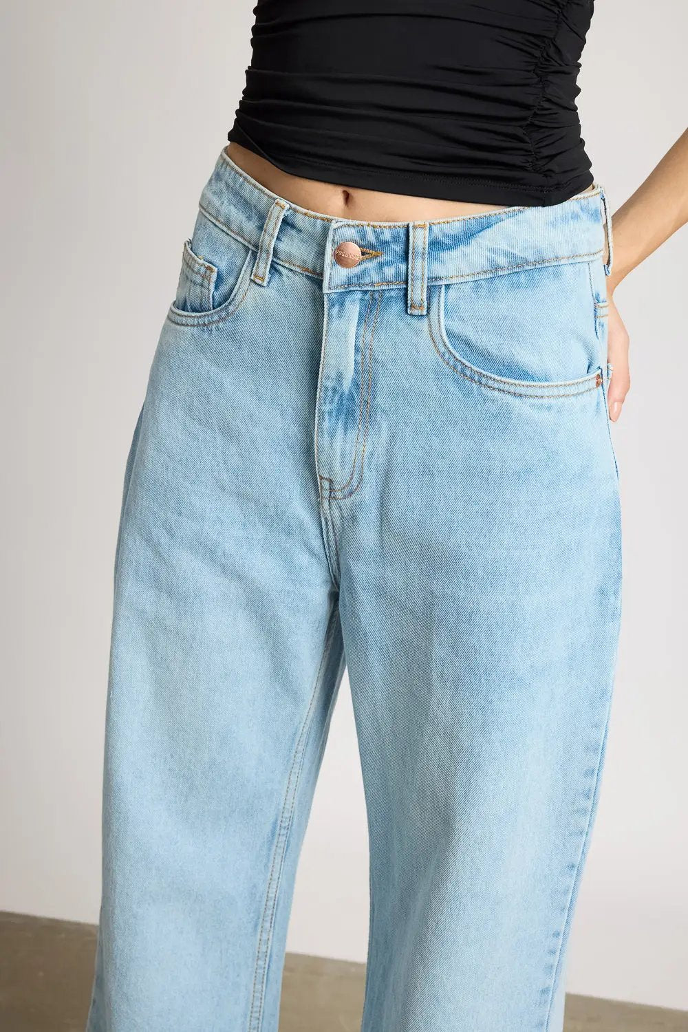 Skyline Blue Women's Straight Jeans
