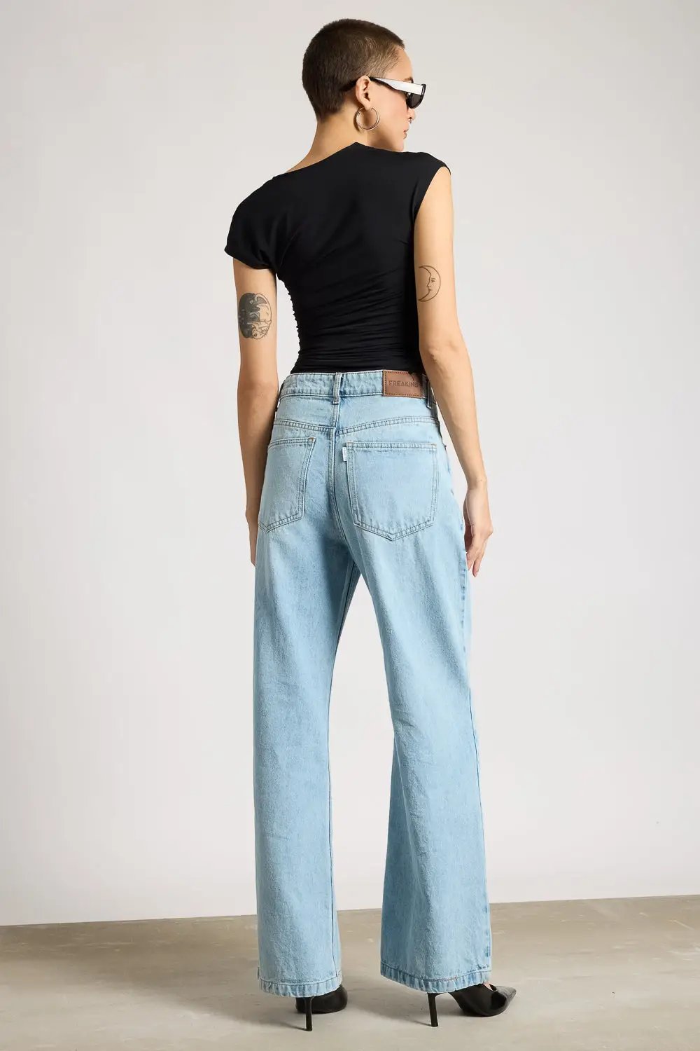 Skyline Blue Women's Straight Jeans