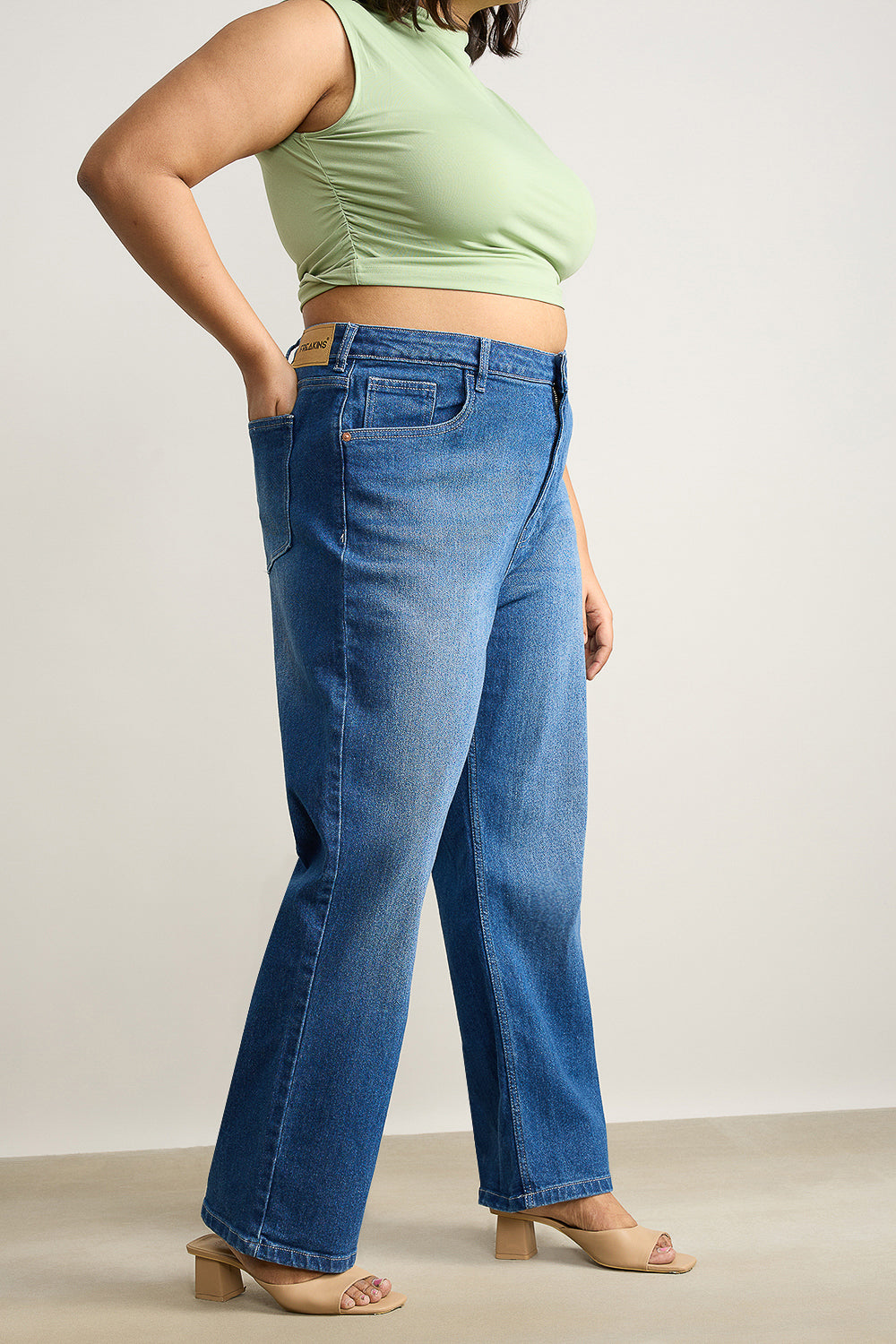Curve Cobalt Classic Straight Jeans