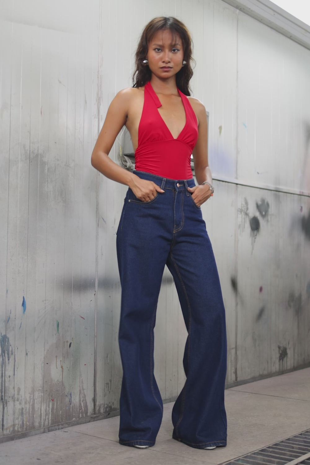 Timeless Indigo Women's Wide Jeans