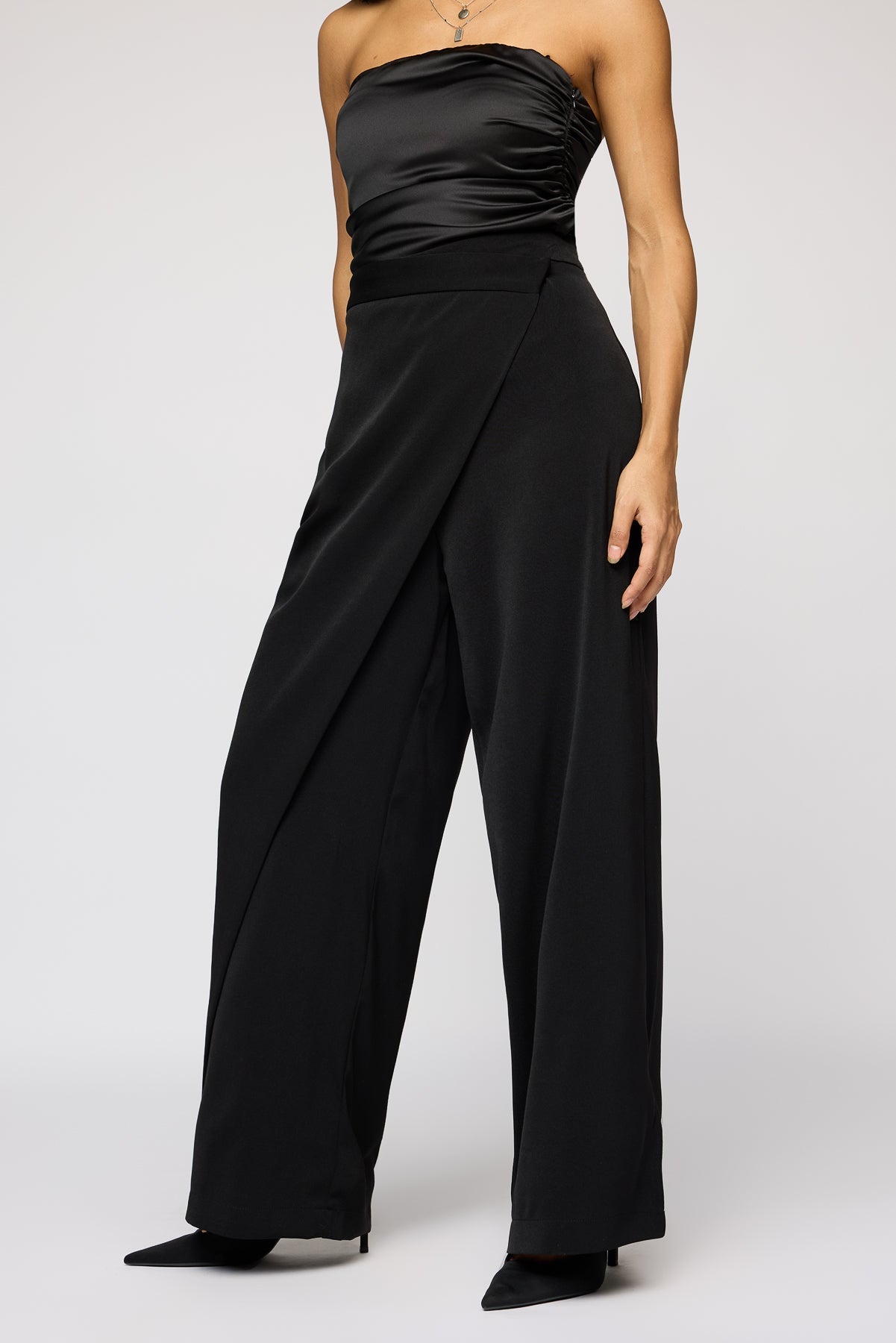 Black Swan Pareo Women's Straight Korean Pants