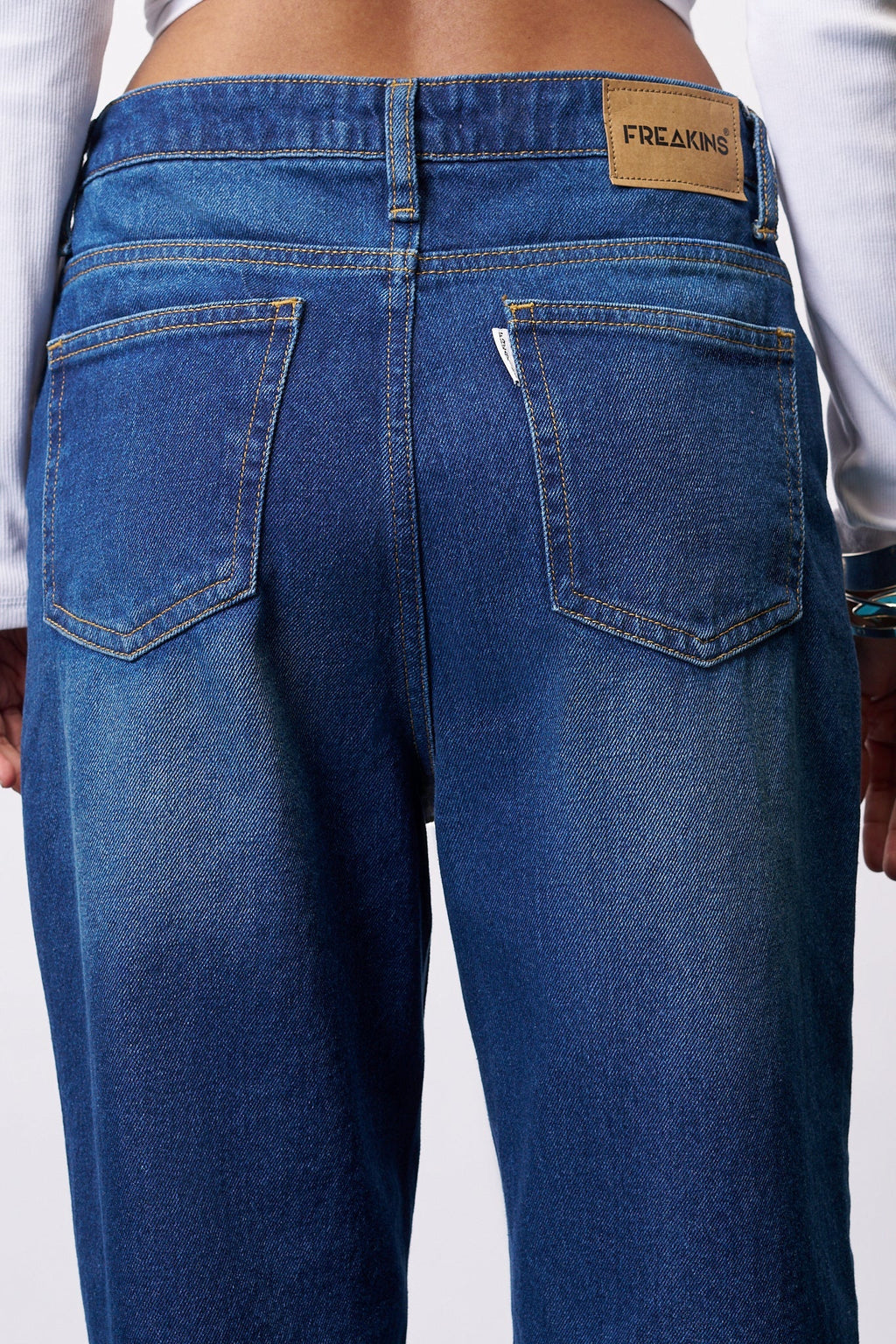 Refined Blue Women's Straight Jeans