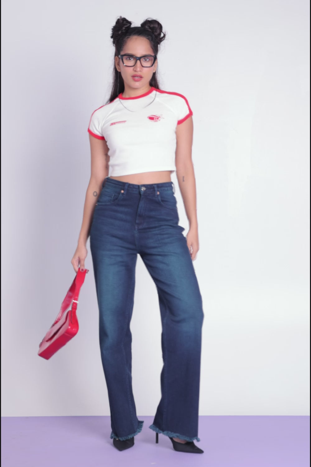 Aqua Glam Straight fit Jeans