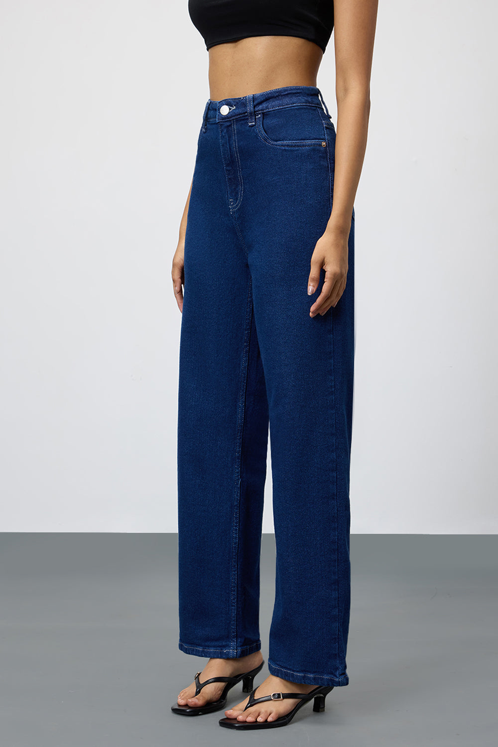 Timeless Blue Women's Straight Jeans