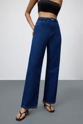Timeless Blue Women's Straight Jeans