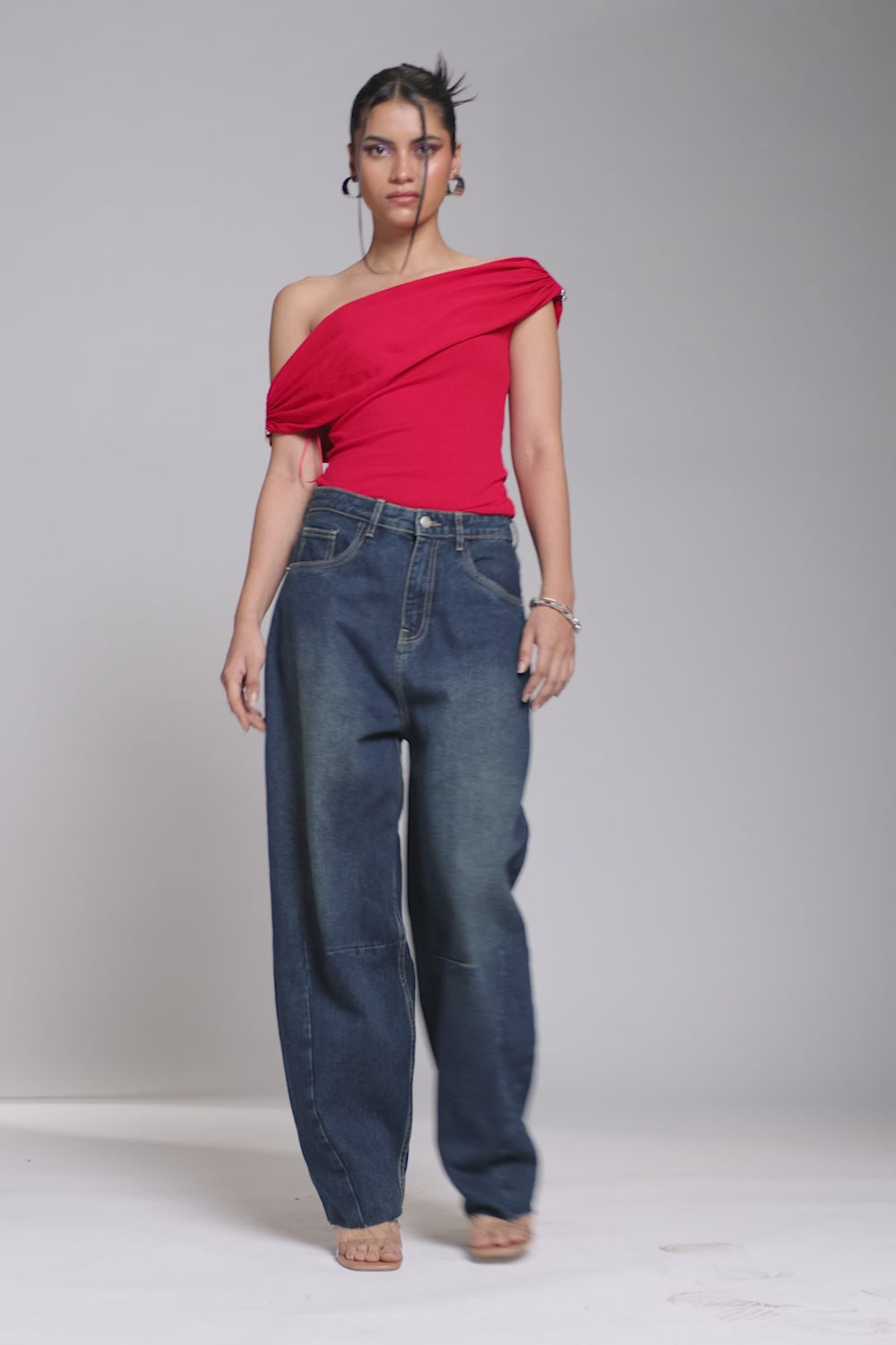 Sapphire Night Balloon Fit Jeans