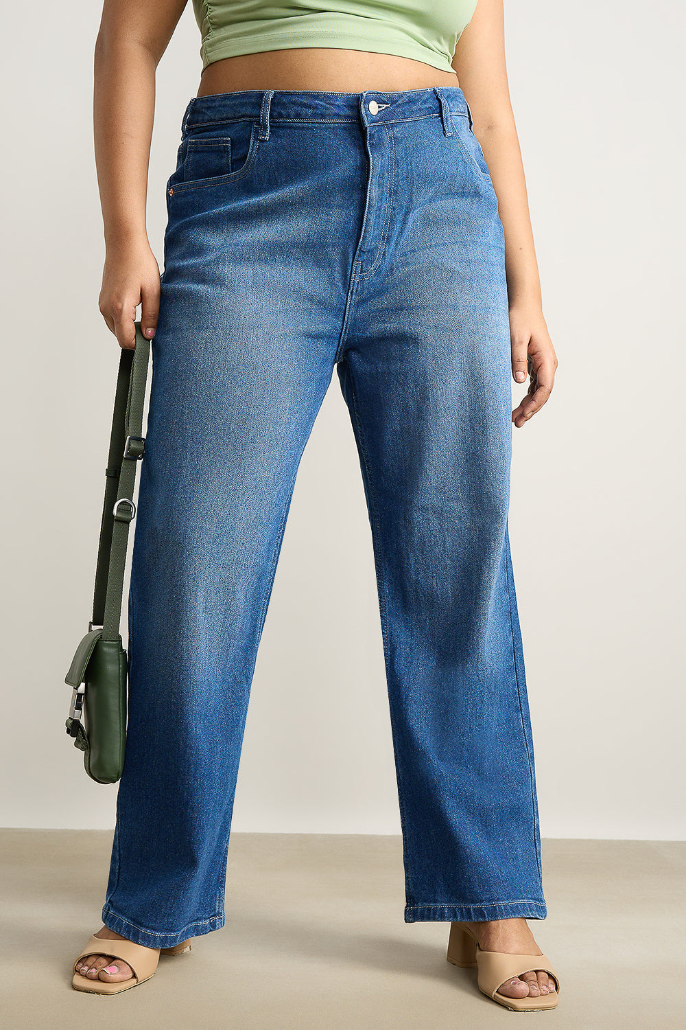 Curve Cobalt Classic Straight Jeans