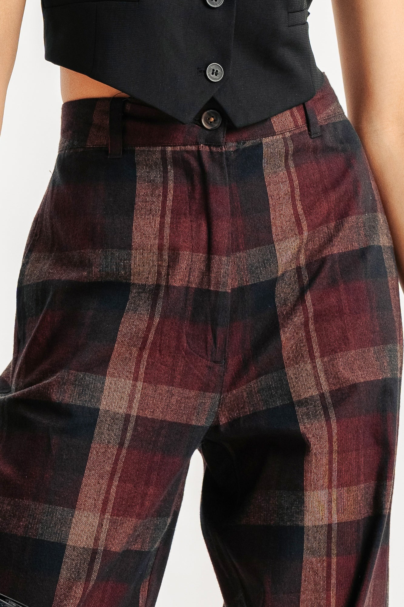 Earthly Checkered Pants