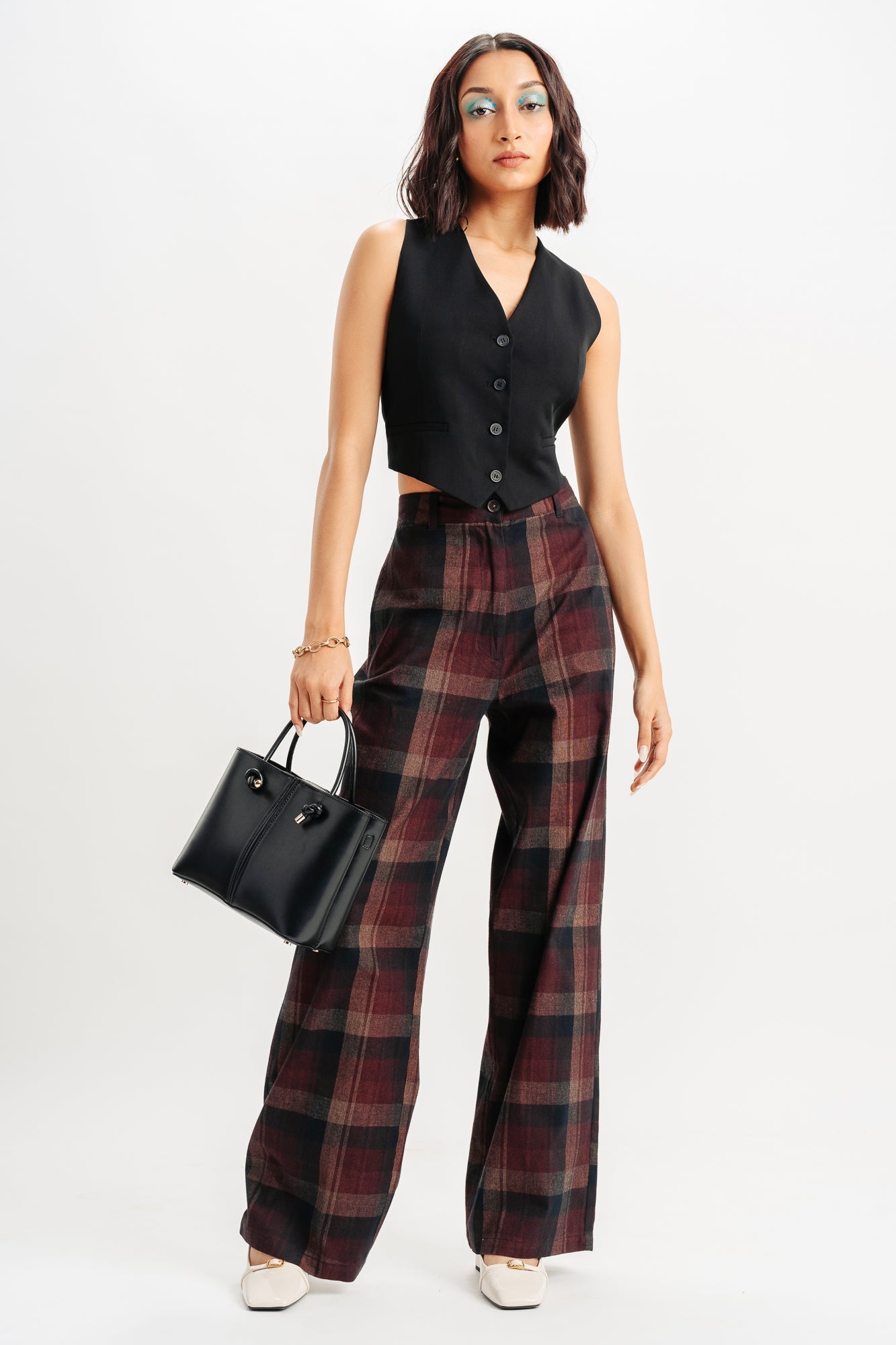 Earthly Checkered Pants