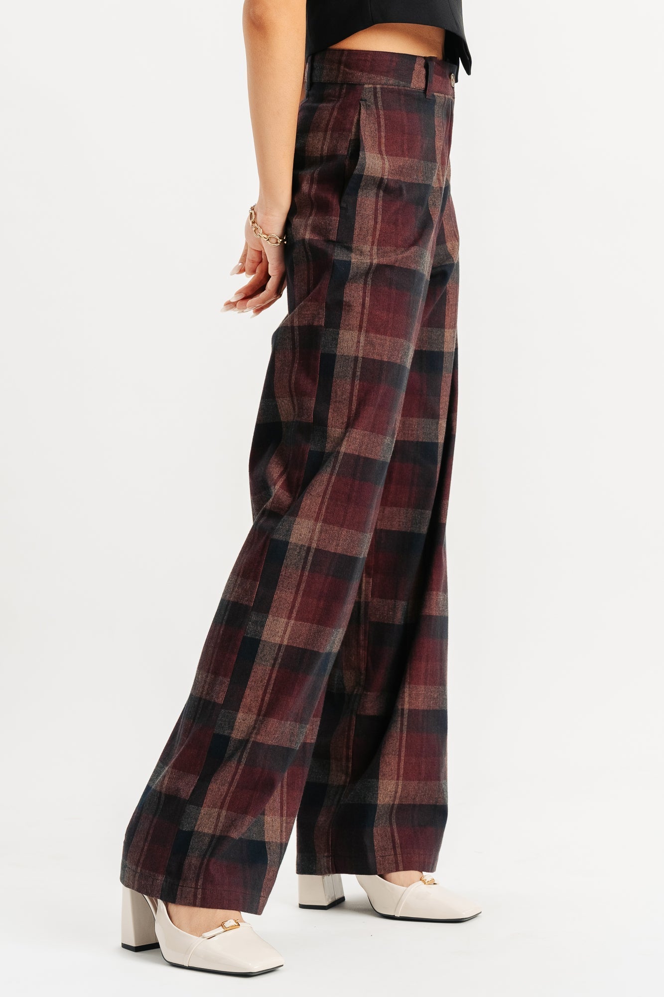 Earthly Checkered Pants