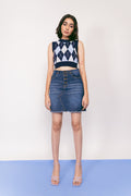 Denim Pencil Skirt