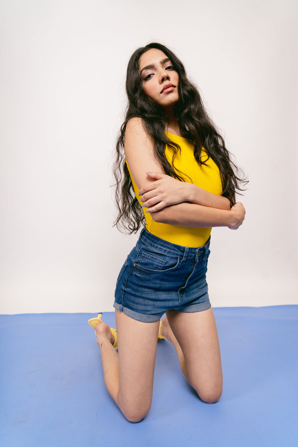Dark Blue Hot Shorts