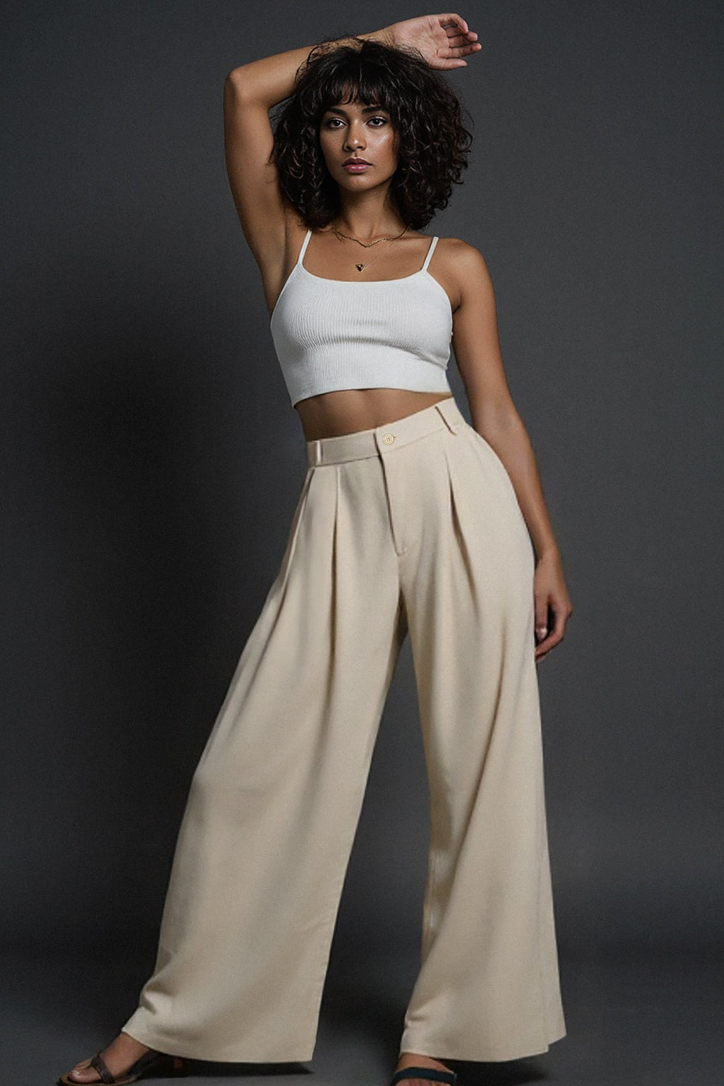 Pearl Dust Women's Super Flared Korean Pants