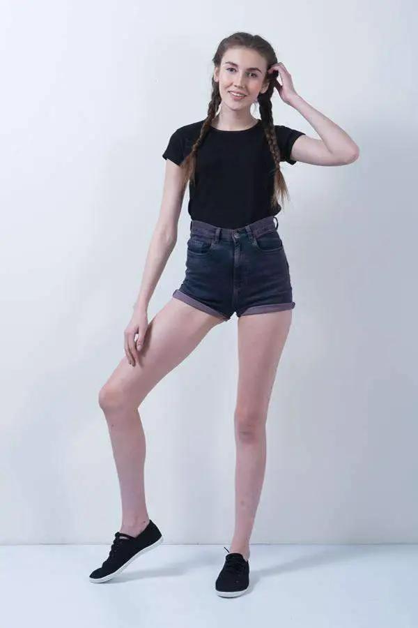 Maroon Dyed Denim High Waist Shorts