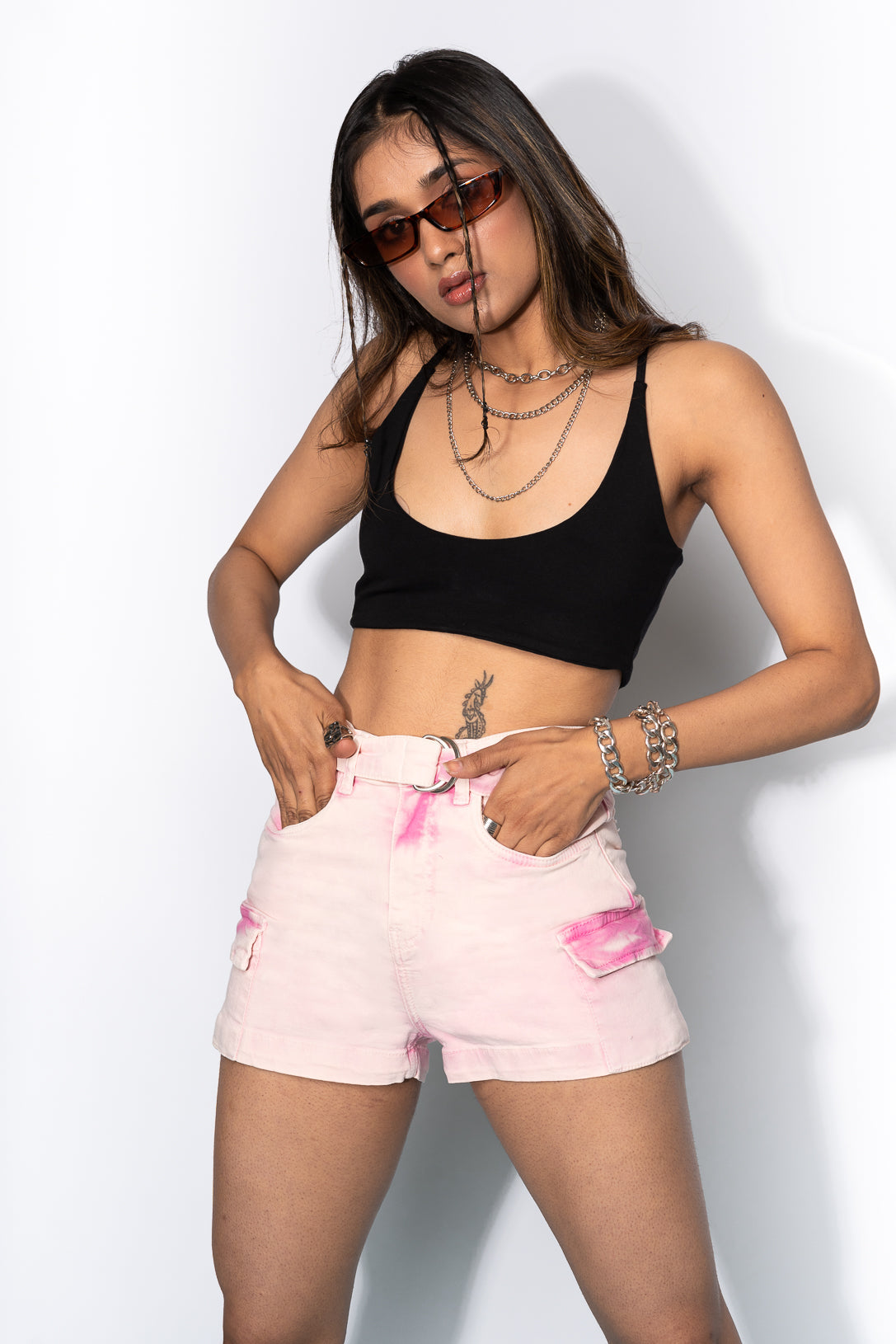 Pink Tinted Shorts