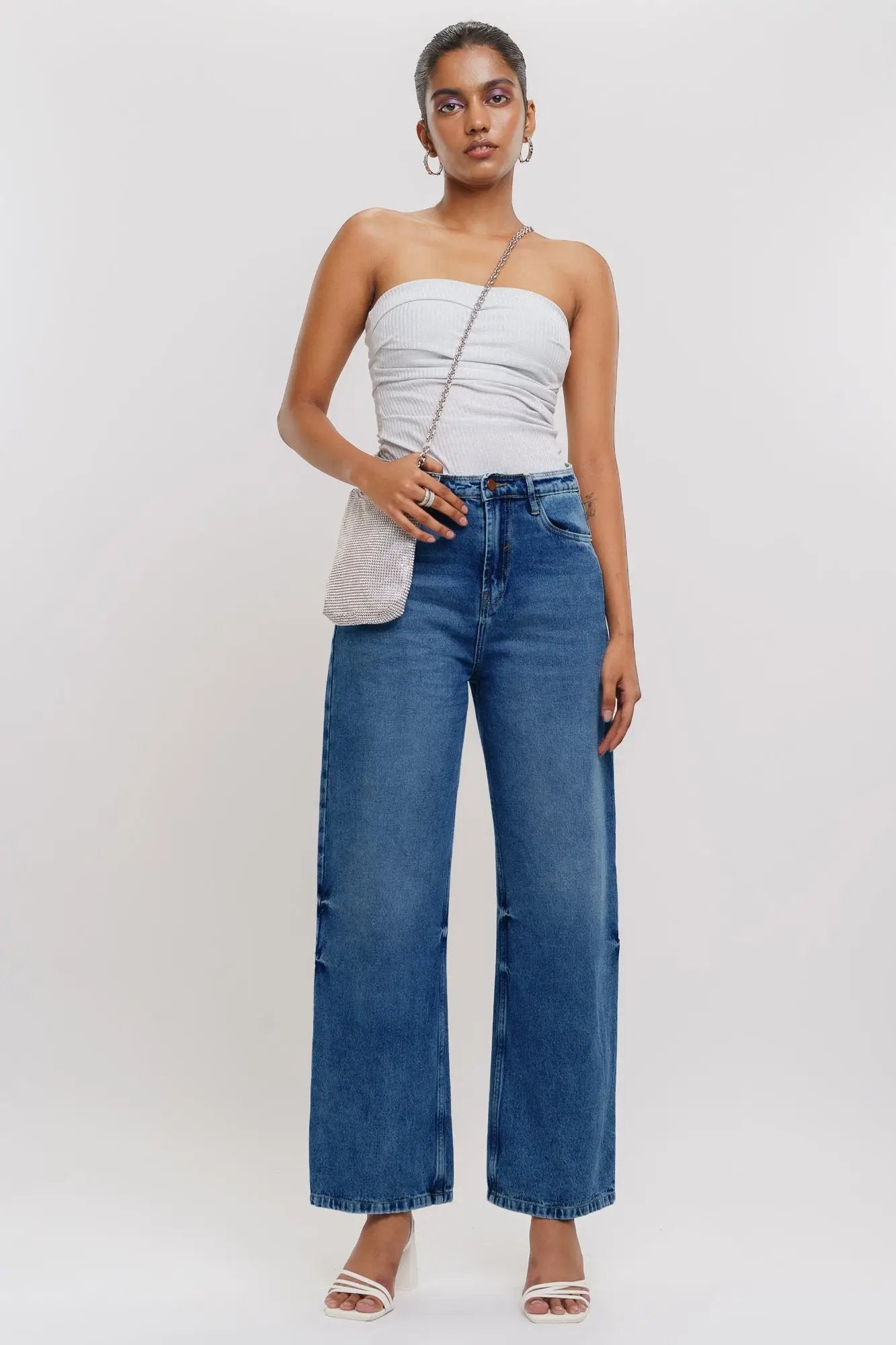 90's Good Blue Women's Straight Jeans