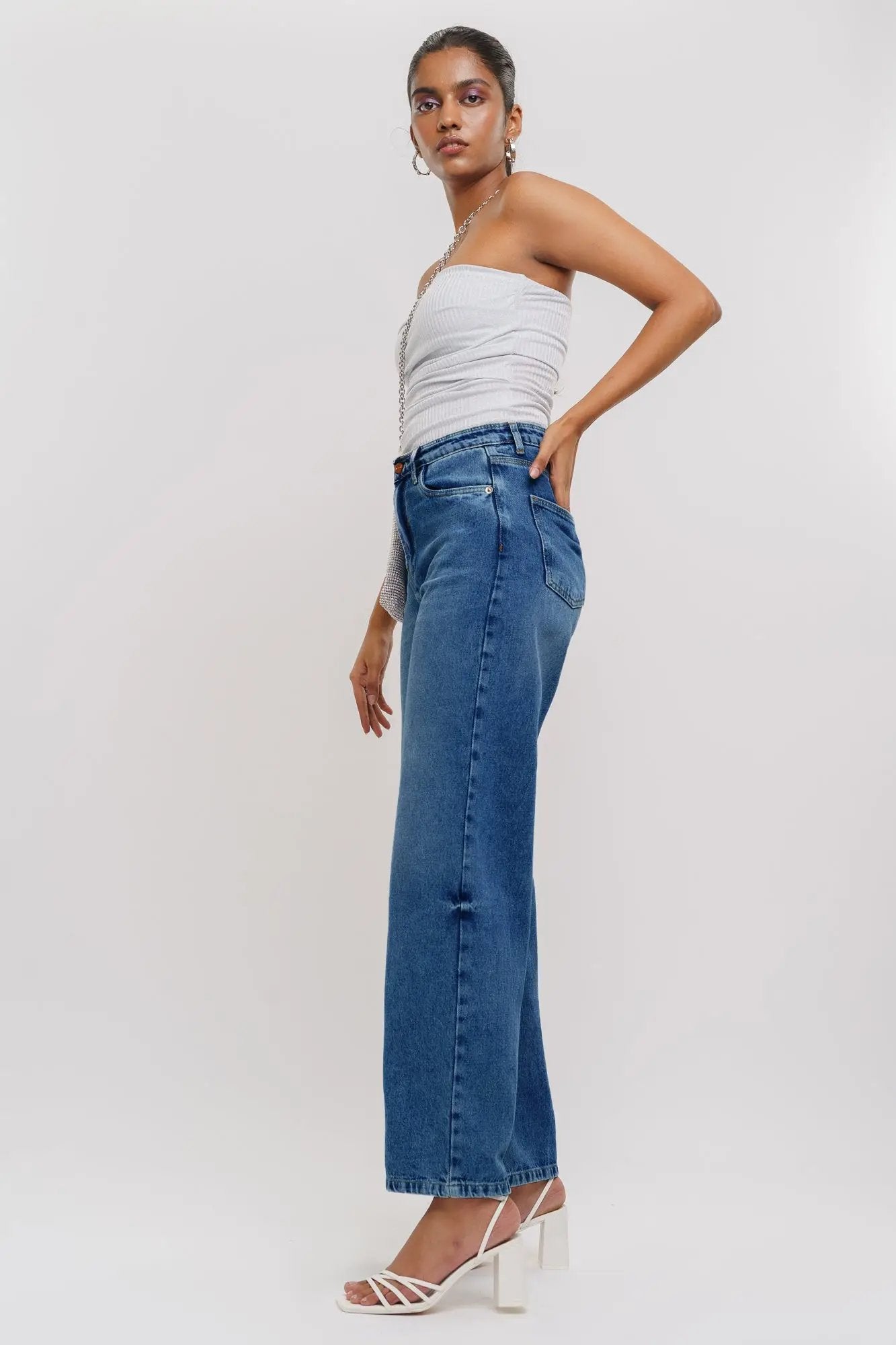 90's Good Blue Women's Straight Jeans