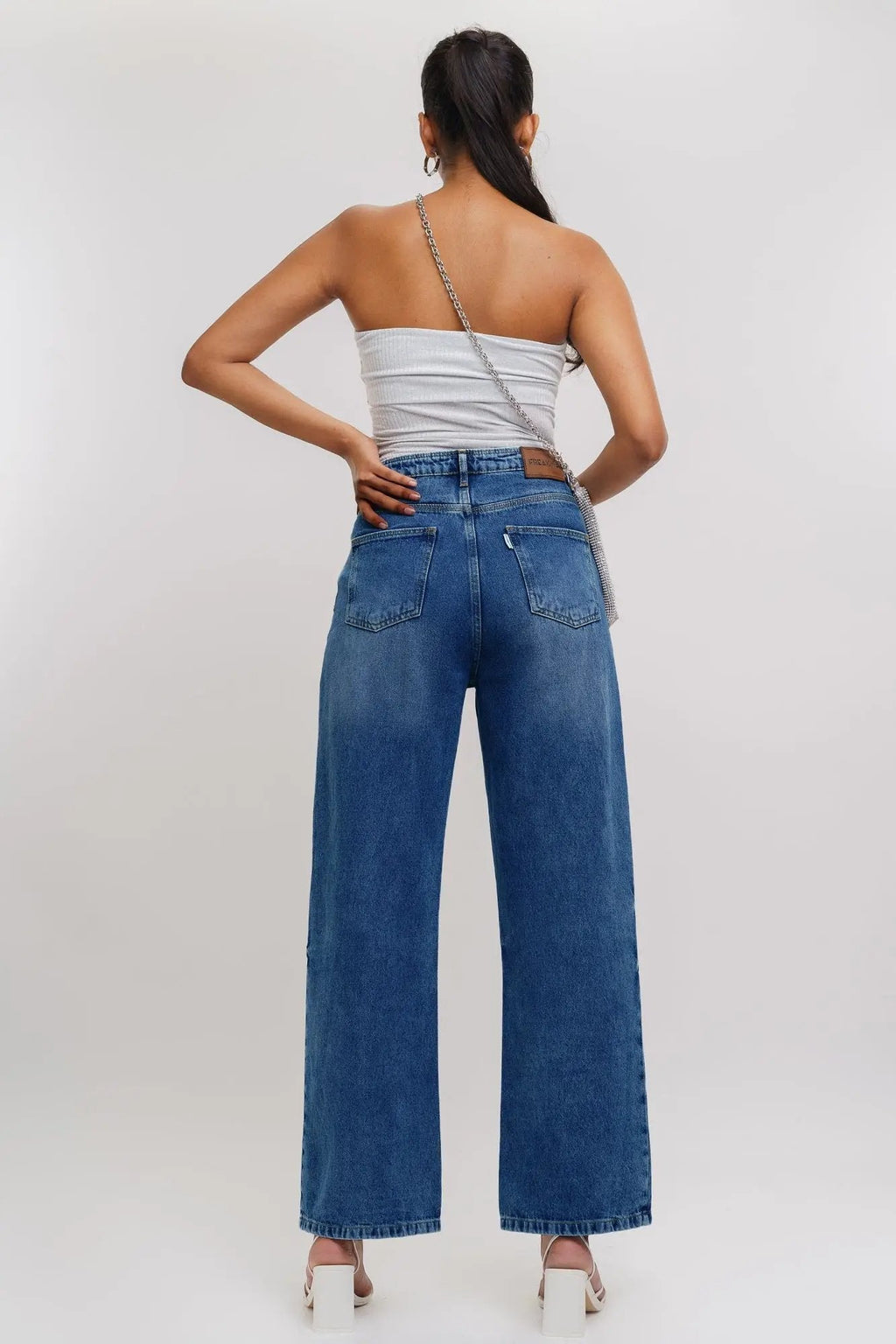 90's Good Blue Women's Straight Jeans