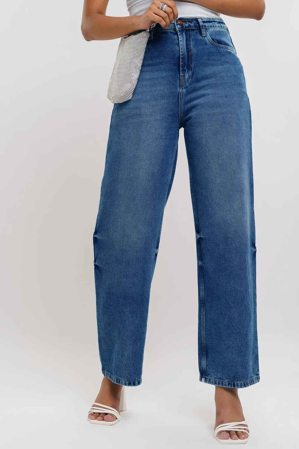 90's Good Blue Women's Straight Jeans