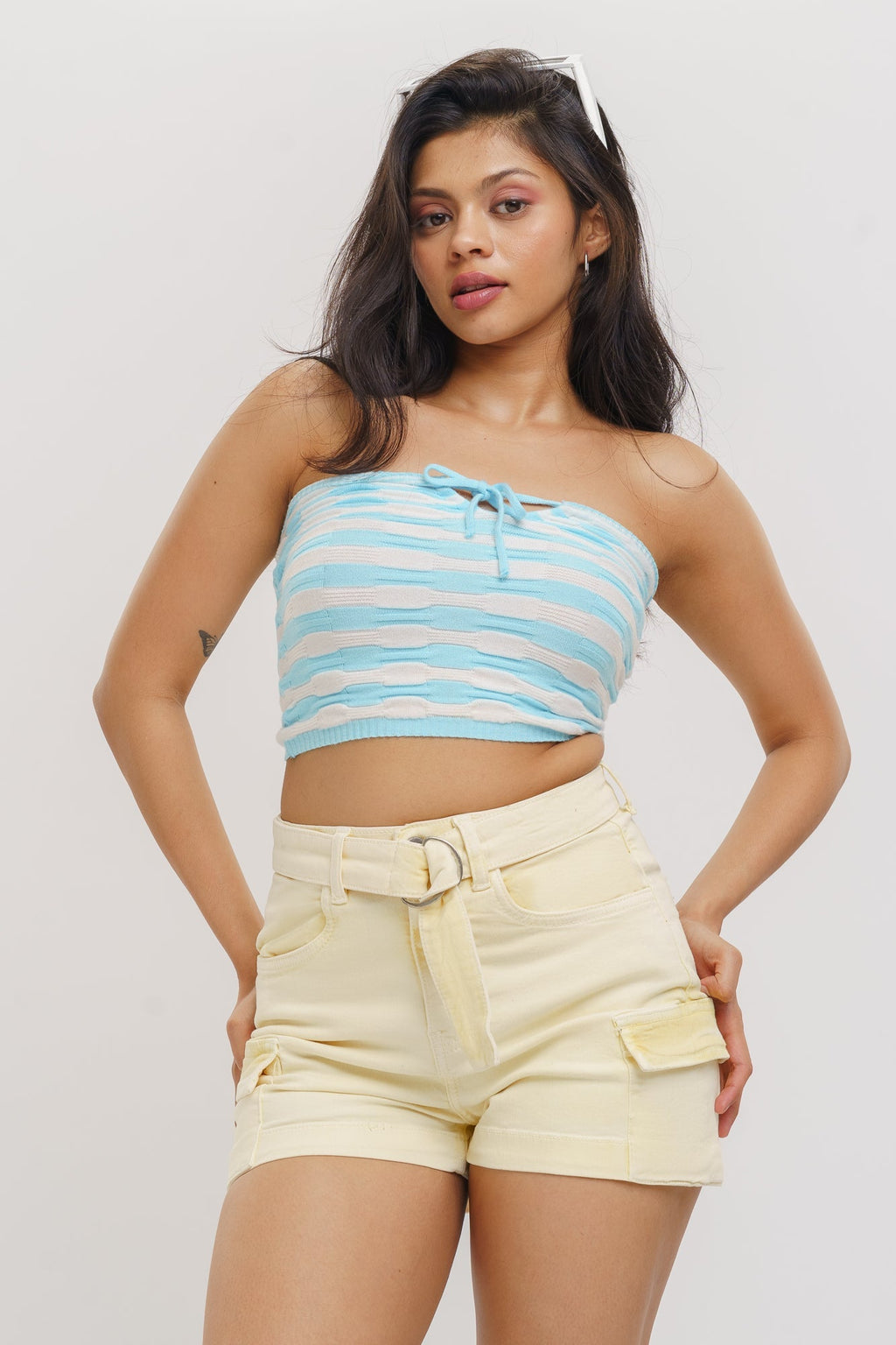 Yellow Tinted Shorts