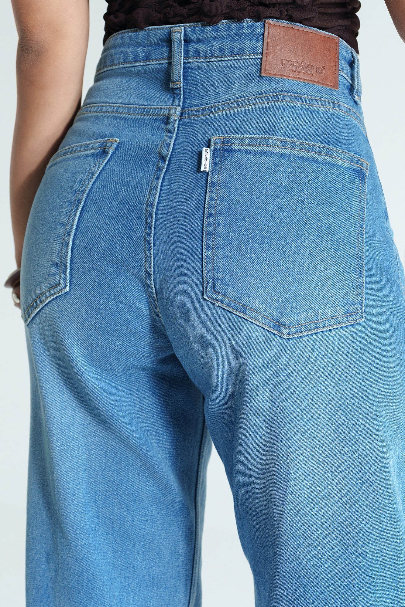 Dew Blue Women's Straight Jeans