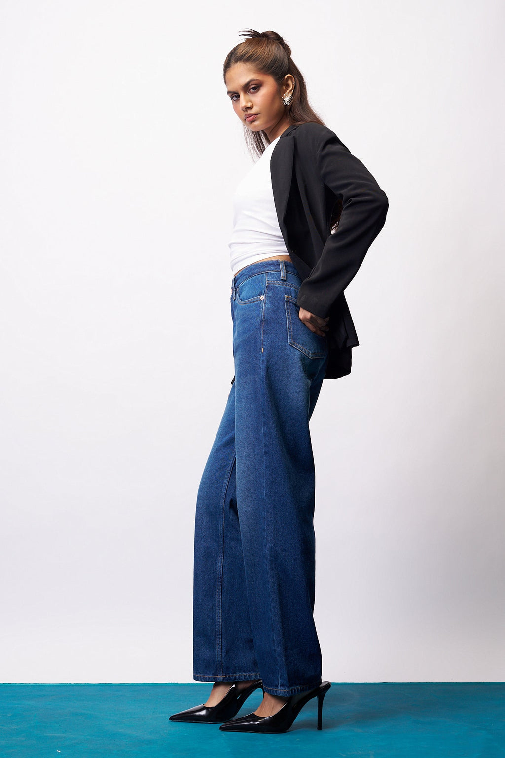 Maytime Blue Straight Jeans